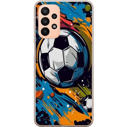 Mobilskal till Samsung Galaxy A23 med Fotbollar