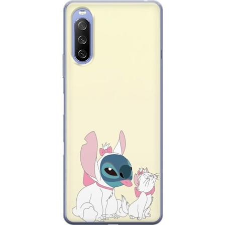 Sony Xperia 10 III Gjennomsiktig deksel Stitch Aristocats