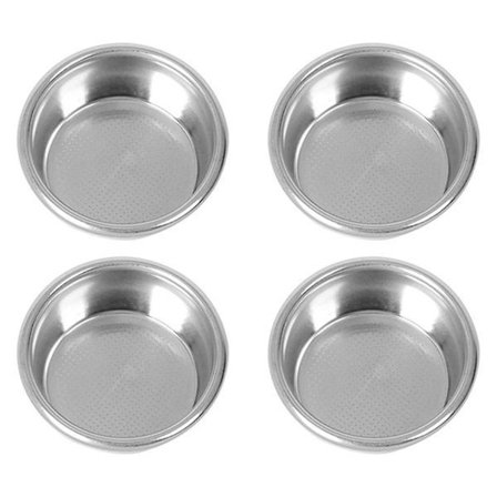 4-pak 54 mm filterkurv til Sage 870/875/878/880 54 mm halvautomatisk kaffemaskine bundløst håndtag[CO]