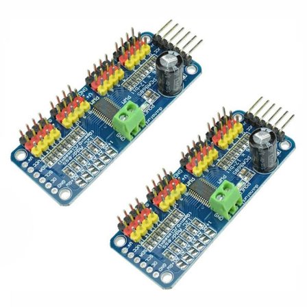 2 Stk PWM Servo Motor Driver Board Controller 2 STK 2 STK