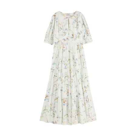Scotch & Soda Midi Kjole inbo, Dame