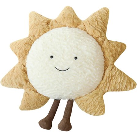 40cm Sol Kudde Kudde, Dekorativa Barn Söta Barnkammare Kudde Moln Mjuk Dekor Fylld Kudde Plysch Kudde för Barn Bolster Mjuk Soffa Rum Dekor