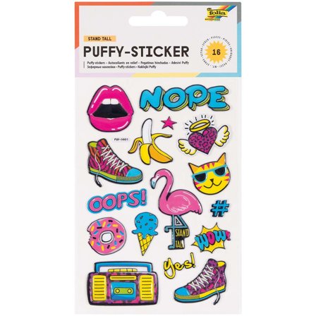 Folia Soft 3D stickers Yeah 1 Ark