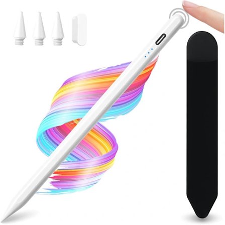 2025 Siste Modell Stylus Penn for iPad A16 10. / 11. Generasjon, 2X Rask Lading Tilt Sensitivitet Håndflateavvisning Penn for 2018-2025 iP...