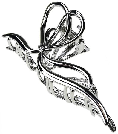 Senze Hårklemme Metal Rhodium, Hår, Hårpynt, Hårklemmer