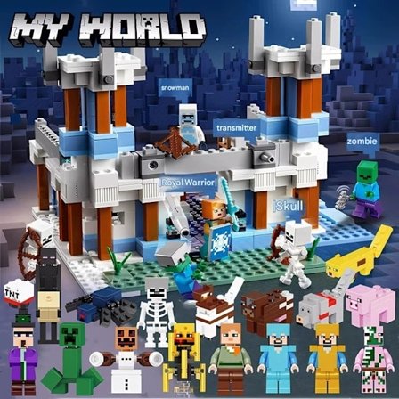 Minecraft Byggset: Islo Ice Castle Deluxe
