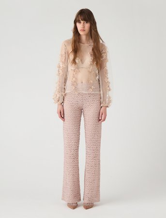 Ida Sjöstedt 347 02 Jenny Embroidery Top - Pink - 42