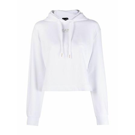Emporio Armani EA7 Hoodies Hvid, Dame
