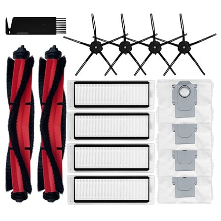 Tillbehörssats för Xiaomi Roborock Q5 / Q5 Plus / S7 / S70 / S7 Max / T7S / T7S Plus 15 delar Xiaomi Roborock Q5 / Q5 Pl