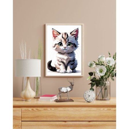 Katt Tavla 50×70 CM