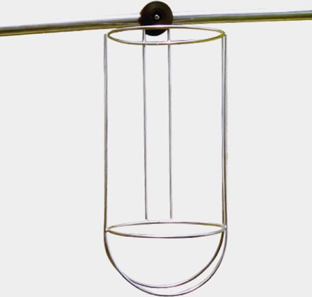 Fender basket Staltihands, 58.8 cm, fits fender Ø30 cm (Polyform F5/F6), single + mounting bracket