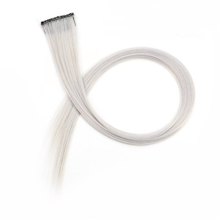 2 st Clip On Peruk Hår Extensions