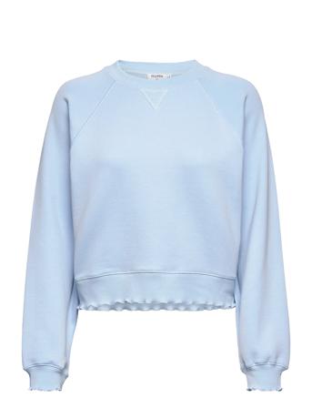Raglan Sweatshirt Sweat-shirt Genser Blå Filippa K Soft Sport