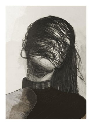 Anna Bülow Poster "Solitude" 50x70cm