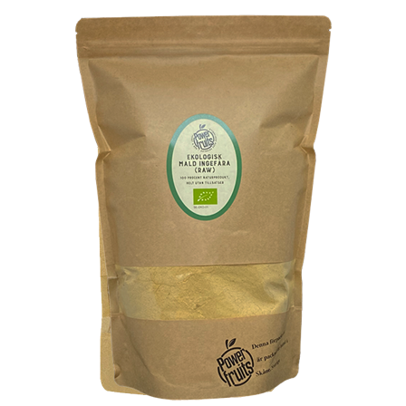 Powerfruits Økologisk Malt Ingefær 1 kg
