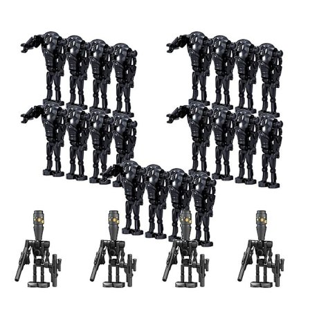 24 stk. Star Wars Minifigurer Actionfigurer Byggeklosser Leker for barn YMX012