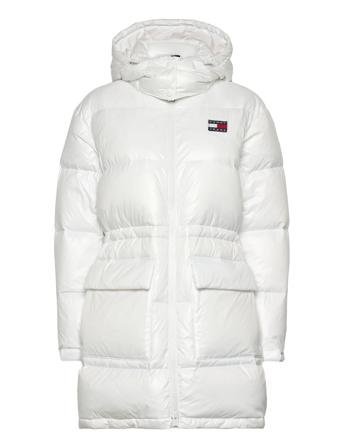Tjw Midi Alaska Puffer Tommy Jeans White