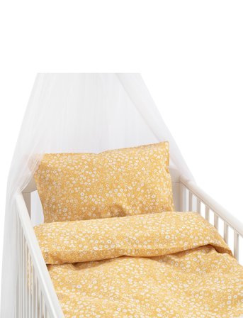 Borganäs of Sweden 2-Dels Set Hedda Gul Spjälsäng - Yellow - 1ST 100X130CM