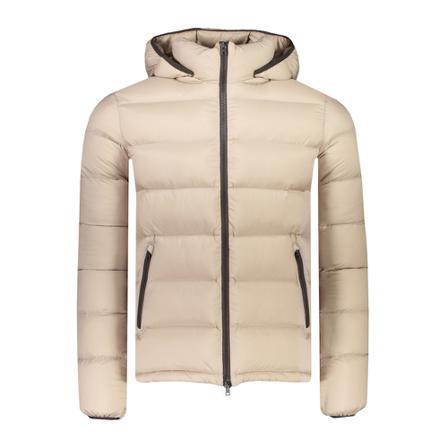Herno, Jacket Beige, Heren, Maat:M,Polyamide
