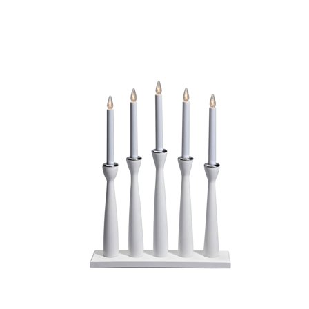 Markslöjd - Adventstake MÅSESKÄR Hvit