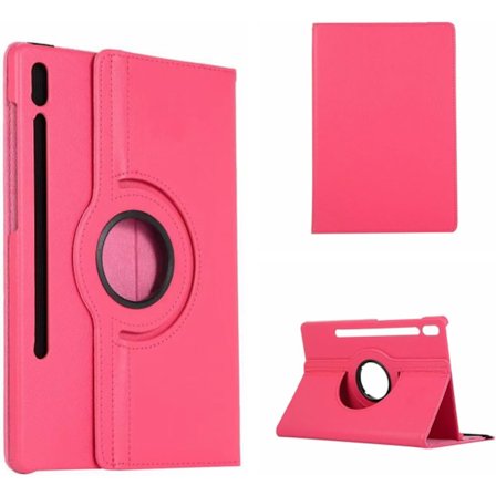 Samsung Tab S7 Plus 12,4” (2020) Fodral, T970 / T976B, 360 Graders Roterande PU-Läder Tablet Stativ Smart Fodral