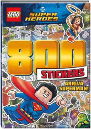Arriva Superman! Lego DC. 800 stickers. Ediz. a colori