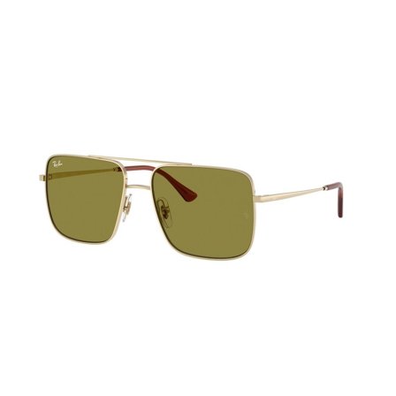 Ray-Ban Ari -Aurinkolasit - Gold Rectangular - Ray-Ban RB3758 9213/2 5416