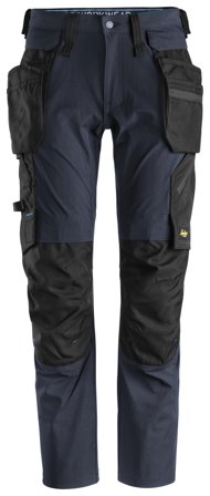 Snickers Workwear 6208 LiteWork Arbetsbyxa marinblå/svart Marinblå/Svart, Kläder