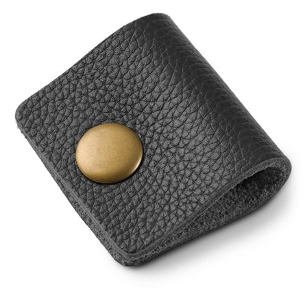 Μαύρος Δερμάτινος Οργανωτής Καλωδίων Small for Men