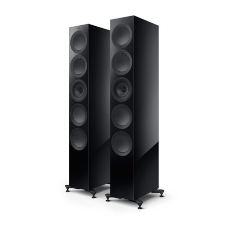 KEF R11 Meta Lattiakaiutin - Musta