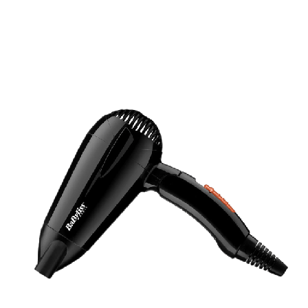 Babyliss Travel Dry 2000 5344E Stylingverktyg Unisex Svart ONESIZE