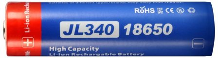 Pointex NITEYE 18650 Batteri 3500 mAh, Belysning
