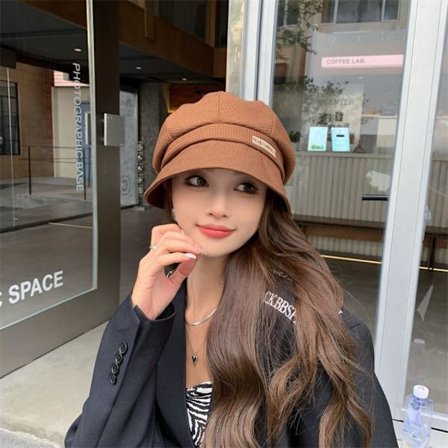 Baskerhue Fransk kunstnerhat KAFFE