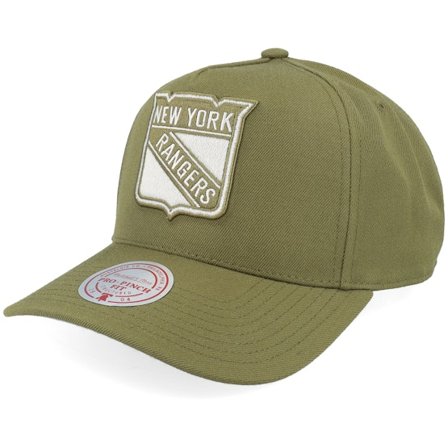 Mitchell & Ness - NHL Verde adjustable Boné - New York Rangers Fashion Pro Olive A-Frame Adjustable @ Hatstore