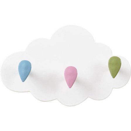 Regn dråbe klæbende krog, sømløs klæbende krog hængende på væggen