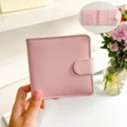 Candy Farve PU-Kort Binder 3 Huller I Kpop Loose-Blad Fotoalbum Kpop-Kort Samle Bog Fotokort Bindingsmaskine Kan Gøre Det Muligt S1-2