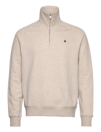 Maryon Half Zip Sweatshirt Cream Morris