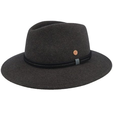 Mayser - Harmaa fedora Hattu - Atlanta Trekking Marengo Fedora @ Hatstore