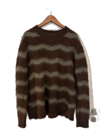 Acne Studios Kristoffer mohair striped knit