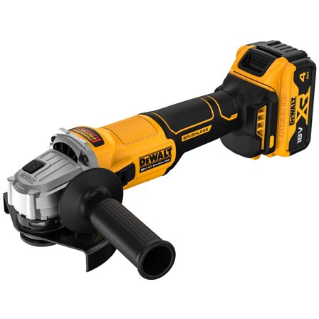 Dewalt DCG407M2T-QW Vinkelslip med batteri och laddare, Maskiner