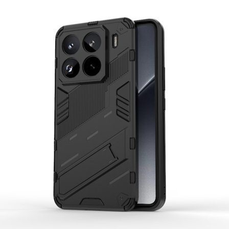 Xiaomi 15 Pro 5G - Punk Armor 2 i 1 PC + TPU Mobilskal med Ställning