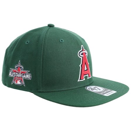47 Brand - Verde snapback Gorra - Hatstore Exclusive x Los Angeles Angels Scarlet Undervisor All-Star 2010 Snapback @ Hatstore