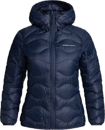 Peak Performance Women's Helium Down Hood Jacket Women middle-layer down jackets Blue L