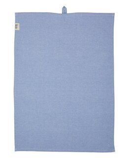 Viskestykke Vide 1-pak genanvendt bomuld Ljusblå