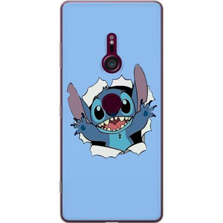 Sony Xperia XZ3 Genomskinligt Skal Stitch heeej