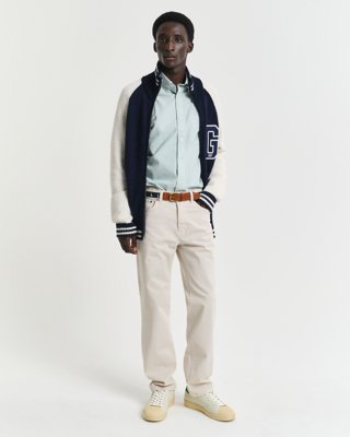 GANT - Regular fit desert jeans til herre putty
