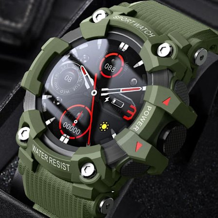 Sport Militær Smartwatch Mænd Mand Smartwatch Elektronik Smart Ur Til Android IOS Fitness Tracker Smart-watch Trosmart CT8