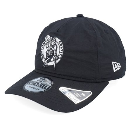 New Era - Negro unconstructed Gorra - Boston Celtics Everyday Nylon Black Dad Cap @ Hatstore