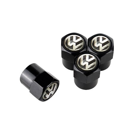 Nye dekkventilhetter og tilbehør til VW Polo Golf 5 6 7 Passat B5 B6 B7 Touran Bora Beetle Jetta Rline GTI CC