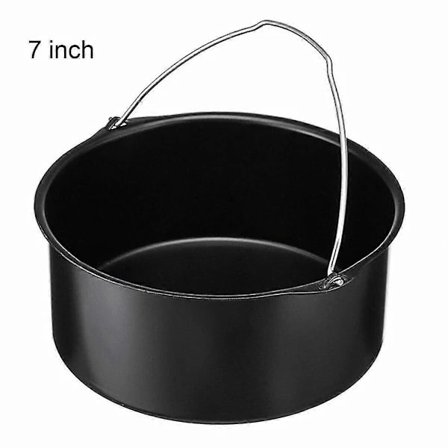 Kaktunna Airfryer Lisätarvikkeet Ilmafriteerauspannu Friteerauskeitin Leivänpaistokori[pl] 7 Tuumaa 7 Inch